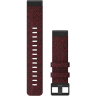 Ремешок сменный для GARMIN FENIX 6 22MM HEATHERED RED NYLON 010-12863-06